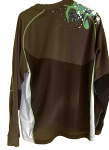 Salomon Shirt Mens Large Long Sleeve Bike Riding Activewear Outdoor Sporty - Picture 1 of 4