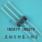 100PCS 1N5819 Diode Schottky 40V 1A 2-Pin DO-41 T/R IC New Price Quality #A6
