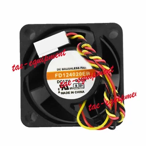FD124020EB Ventilateur de Refroidissement 12V 0.12A Ventilateur Refroidisseur Silencieux pour Y.S Tech 4CM 3 Broches 4020 # - Photo 1/9