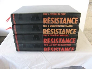 Ancien livres d'Alain Guérin de 1972 La Résistance Chronique 1930-1950 4 tomes - Picture 1 of 16