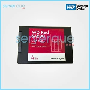 WDS400T2R0A Western Digital Red SA500 4TB SATA 6Gbs 2.5" Solid State Drive - Picture 1 of 3