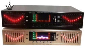 220V EQ-898 HIFI HD Stereo integrierter USB Bluetooth StageEqualizer Dual 10 Segmente - Bild 1 von 10