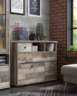Loft style sideboard, industrial chest of drawers Tarbes, spacious and unique