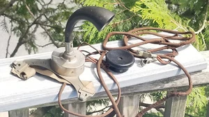 ATTREZZATURA DA CAMPO COMPAGNIA TELEFONICA AMERICANA VINTAGE - Foto 1 di 23