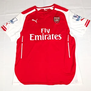 Puma Arsenal FC Jack Wilshere 2014 2015 Home Soccer Football Jersey Mens Large L - Picture 1 of 19