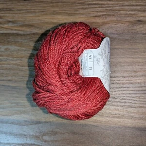 Crystal Palace Yarns Creme Color 14 Red Silk, Wool 1 Ball - Picture 1 of 6
