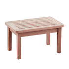 Wooden Table Model Vivid Appearance Simulated Cute 1/12 Dollhouse Furniture