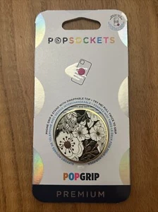 Popsockets Premium PopGrip Wildflowers enamel Swappable Top Phone Grip  - Picture 1 of 2