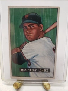 1951 Bowman Baseball #235 Jack Lohrke Good Condition - Picture 1 of 2