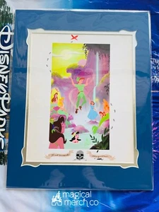 2025 Disney Steven Thompson Peter Pan Underneath A Magic Moon Print 14x18" - Picture 1 of 1