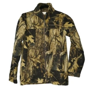 Columbia Boys Large Camo Fleece Jacket - 14/16 - Picture 1 of 7