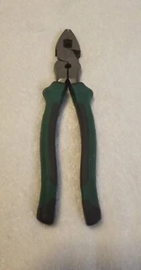 Commercial Electric 9 1/2 High Leverage Lineman Wire Sidecutter Pliers W Crimper - Picture 1 of 12
