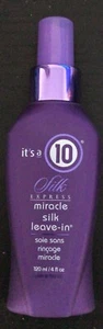 2 PK IT'S A TEN Silk Express Miracle Silk Leave-in Spray 4 fl. oz. NEW (P4) - Picture 1 of 2