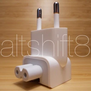 ORIGINAL APPLE STECKER ADAPTER FÜR EUR STECKDOSE WALL PLUG DUCKHEAD A1561 - Bild 1 von 2