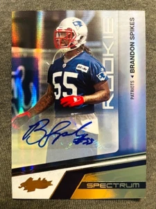 2010 Panini Absolute Memorabilia Brandon Spikes Rookie Auto Autograph /199 Rare - Picture 1 of 2