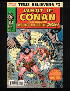 True Believers: ¿Y si #13 Conan caminara por la Tierra hoy? Marvel 2019 en estado bastante bueno/casi nuevo - Imagen 1 de 15
