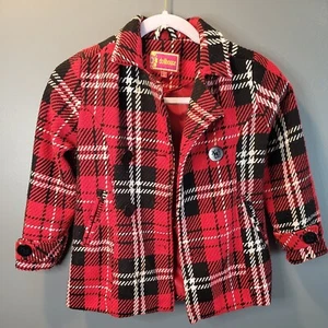 60s Vintage Style Retro Coat 5 to 6 yrs NWT Dollhouse Plad stitch Light Coat - Picture 1 of 10