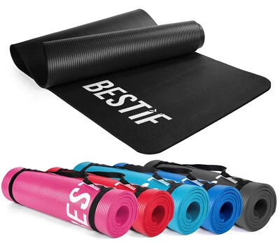 Yogamatte rutschfest extra dick Fitnessmatte Turnmatte Bodenmatte Gymnastikmatte