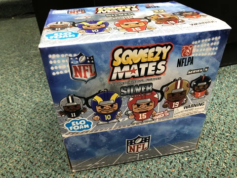 (24) NFL Squeezy SQUEEZYMATES Silver Series unopened pack NEW Cover