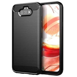 Brand NEW Shock Absorbing Carbon Fiber Soft SlimTPU Case for LG K31 Rebel L355DL - Picture 1 of 1