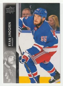 Ryan Lindgren - New York Rangers (NHL Hockey Card) 2021-22 Upper Deck # 369 Mint - Picture 1 of 1