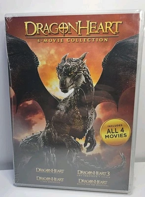 Dragonheart: 4-Movie Collection (DVD, 2017) Dennis Quaid, Jason Isaacs - Image 1 of 4