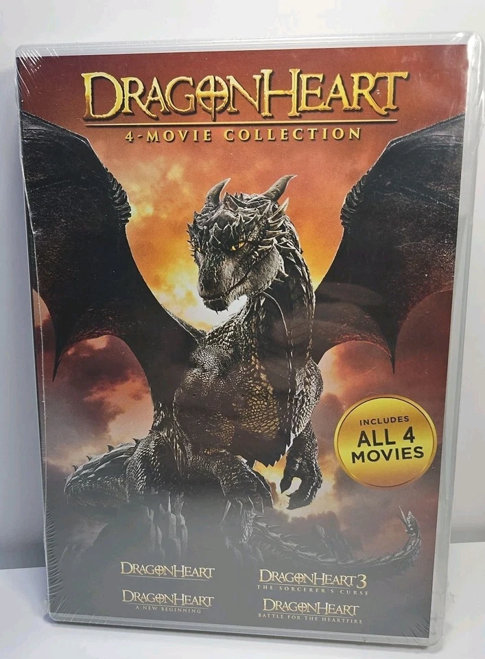 Dragonheart: 4-Movie Collection (DVD, 2017) Dennis Quaid, Jason Isaacs - Image 1 of 4