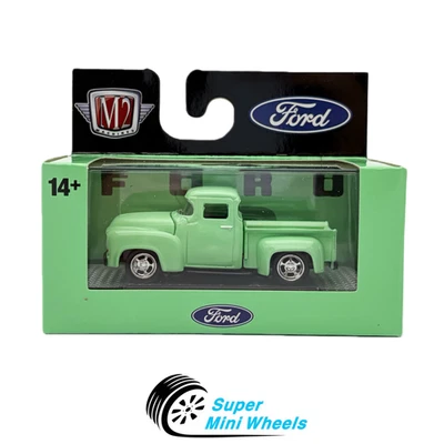 M2 Machines 1:64 1956 Ford F-100 Truck Custom R104 25-83 - Image 1 of 2