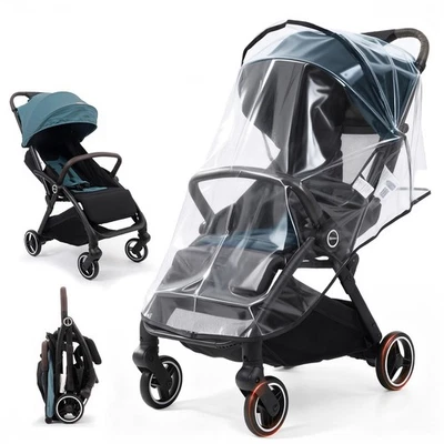 Kinderwagen klappbar Buggy mit 5-Punkt-Gurt und 3-fach verstellbare Rückenlehne - Bild 1 von 4