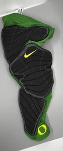 TEAM ISSUED OREGON DUCKS PE L/XL Nike Pro LEFT Padded Compression Arm Sleeve NEW - Picture 1 of 6