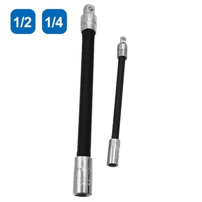 45 # Acciaio Nero Estensione Canne da Pesca for Quadrato Guida Adattatore Presa - Immagine 1 di 4