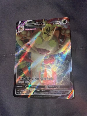 Meowth VMAX SWSH005 SWSH: Sword & Shield Promo Cards Holo - Image 1 of 2