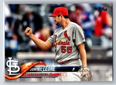 2018 Topps Update #US223 Dominic Leone St. Louis Cardinals - Image 1 of 2