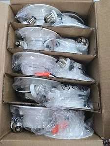 Sunco 10 Pack 4" Selectable Retrofit Baffle Downlight 11 Watts 660 Lumens - Picture 1 of 6