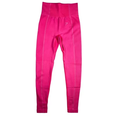 Gymshark Adapt ROSA Pequeño Sin Costuras Cintura Alta Leggings Entrenamiento Fitness Ropa Foto 1 de 4