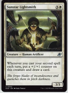 MTG Sunstar Lightsmith 42 Edge of Eternities U Normal NM - Picture 1 of 2