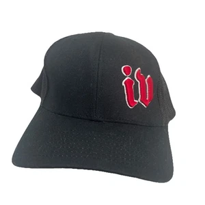 Gorra de malla bordada Romanos IV Biblia católica cristiana ajuste flexible fresco limpio - Imagen 1 de 5