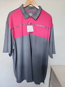 3XL Tri-Mountain Polo Men's Big And Tall NWT Performance Shirt - Foto 1 di 3