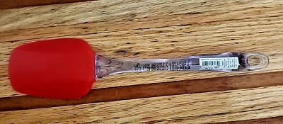 Norpro 10.25" Grande Rojo Silicona Cuchara Espátula Mezcla Esparcir Cocina A2 Foto 1 de 4