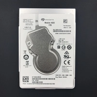 Seagate ST1000LM035 1TB 5400RPM SATA 6.0GB/s 128MB Mobile Festplatten (2,5 inch) - Bild 1 von 4