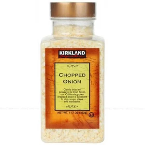Kirkland Signature Chopped Onion Spice Seasoning Fresh Flavor Dressing Jar 332g - Picture 1 of 3