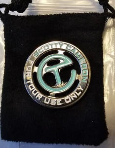 NIB RARE TWEISIDE SCOTTY CAMERON "FOR TOUR ONLY" CIRCLE T TIFFANY BALL MARKER - Bild 1 von 8