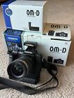 Olympus OM-D E-M5 16.1MP Camera - Black w/ 12-50mm Lens & HLD-6 Battery Holder