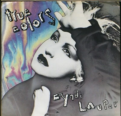 Cyndi Lauper - True Colors - 7" single 45rpm record - Image 1 of 3