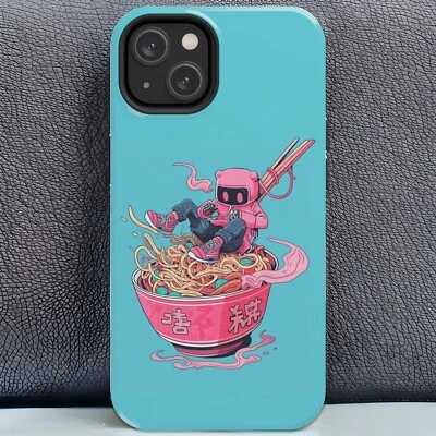 iPhone Case 13 14 Models Tough Cases - Anime Ramen, Ramen lover Phone Case - Image 1 of 3