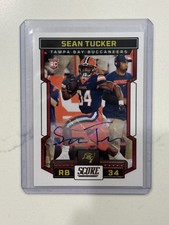 2023 Score Sean Tucker Rookie Autograph Auto #318 Buccaneers
