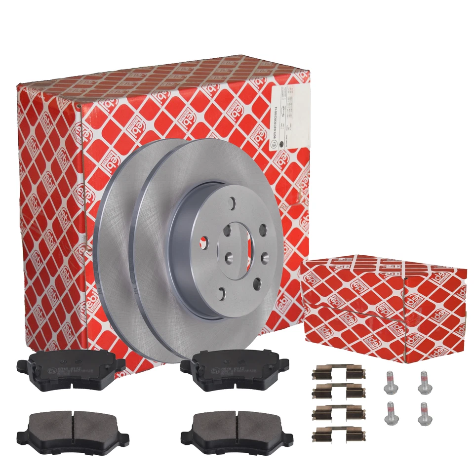 FEBI BREMSSCHEIBEN+BREMSBELÄGE OPEL ASTRA G H ZAFIRA A B MERIVA A B HINTEN Ø264 - Bild 1 von 4