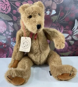"Bubba Bears por Boyds Artist GAE SHARP Bear 16"" marrón etiquetado" - Imagen 1 de 10