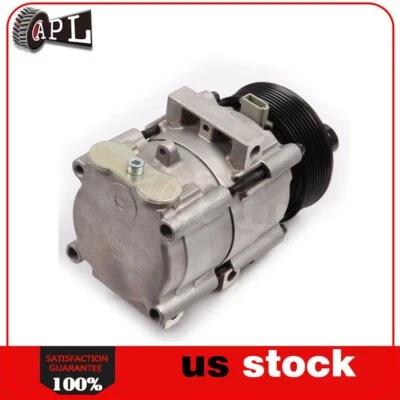 Compressor AC compatível com 1997-2000 2001 Ford F-150 99-00 F-250 F-350 Super Duty - Imagem 1 de 4