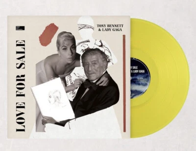 TONY BENNETT & LADY GAGA Love For Sale LP Webstore Exclusive YELLOW Cole Porter - Image 1 of 4